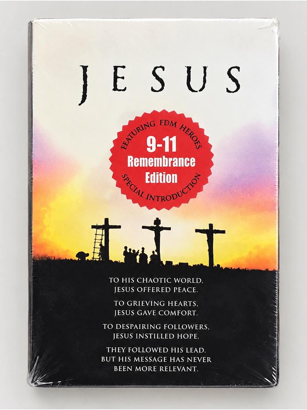 New JESUS 9/11 Remembrance Edition VHS FDNY Heroes New Sealed - in plastic